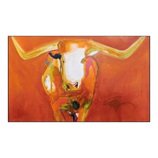 Carrie Fell "Swing Route" Limited Edition Hand Embellished Giclée on Canvas, Hand Signed For Sale
