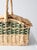 Vintage Wicker Picnic Basket For Sale - Image 9 of 12