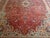 Textile Early 20th Century Persian Kashan Rug, Hand-Knotted Wool & Cotton, Floral Garden Pattern, Brick-Red & Ivory, 9x12 For Sale - Image 7 of 13