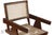 Cane Desk Chairs by Pierre Jeanneret for Chandigarh, 1956, Set of 2 For Sale - Image 4 of 18