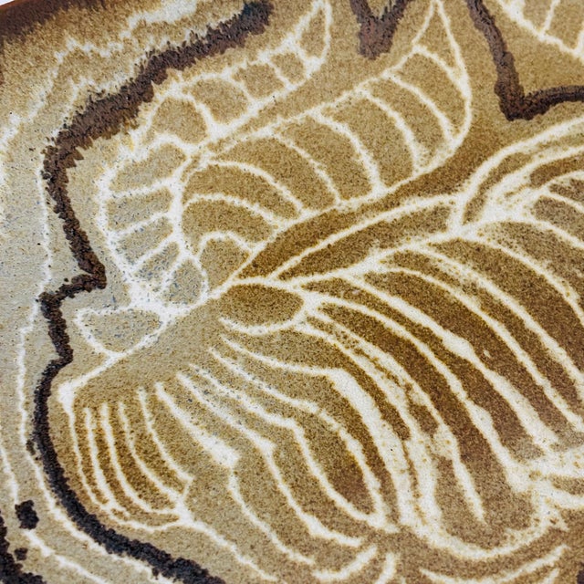 Ceramic Dora De Larios Art Pottery Ram Tray For Sale - Image 7 of 13