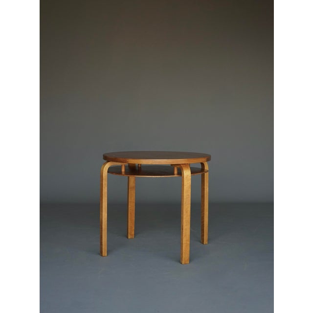 Model 70 Two-Tier Coffee Table in Birch Wood by Alvar Aalto for Artek, Finland, 1940s For Sale - Image 17 of 18