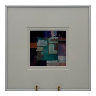 Original Contemporary Mixed Media Geometric Abstract Painting by Cher Thompson For Sale