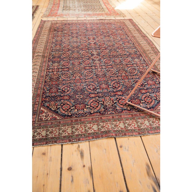 1900 - 1909 Antique Mission Malayer Rug - 4'3" x 6'5" For Sale - Image 5 of 14
