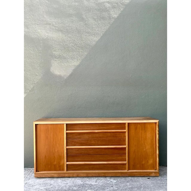 t.h. Robsjohn-Gibbings for Widdicomb Wood Credenza For Sale - Image 11 of 12