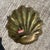 Footed Brass Shell Catchall For Sale - Image 4 of 5