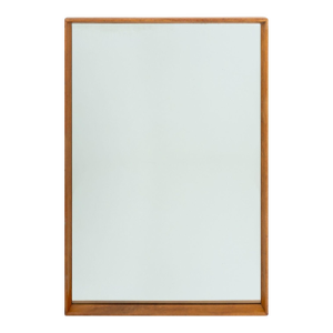 t.h. Robsjohn-Gibbings Walnut Wall Mirror