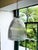 Mid-Century Prismatic Glass Snowdrop Pendant Light For Sale - Image 8 of 9
