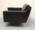 Black Leather Armchair, 1960s For Sale - Image 9 of 13