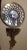 Traditional Vintage Hollywood Regency Serge Roche Style Wall Sconce - Attributed to Uttermost For Sale - Image 3 of 12