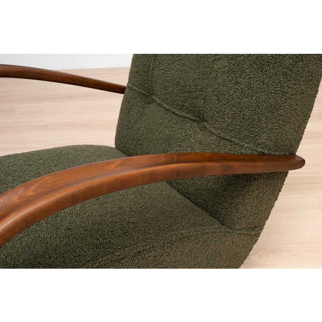 H-269 Armchairs by Jindřich Halabala, Czechoslovakia, 1930s, Set of 2 For Sale - Image 16 of 18
