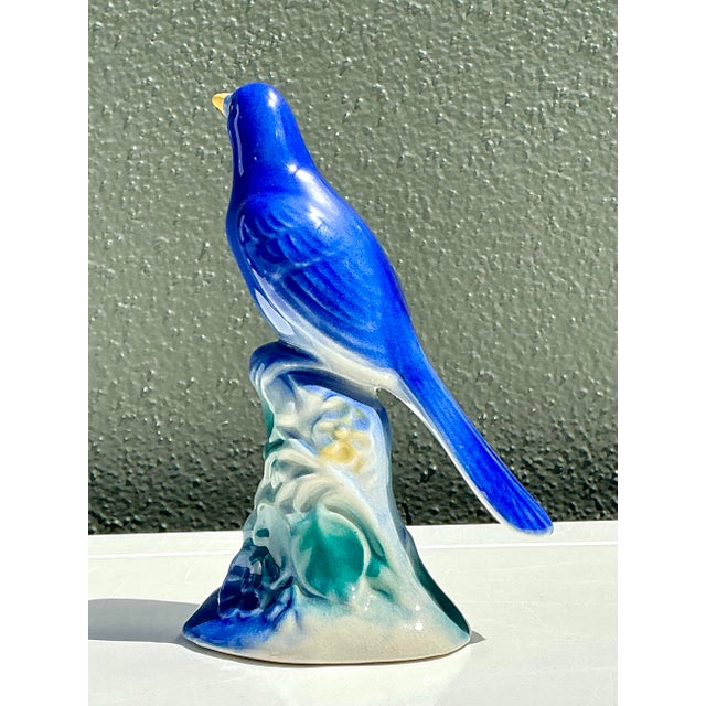Vintage MCM Glazed Ceramic Bird For Sale - Image 10 of 12