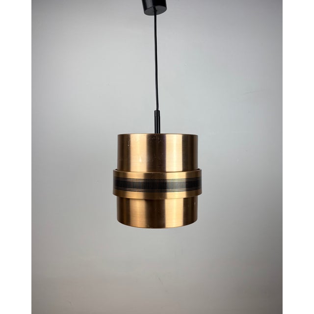 Metal UFO Pendant Lamp from Doria Leuchten, 1977 For Sale - Image 7 of 15