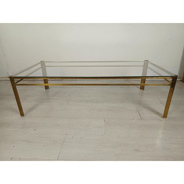 Bronze Coffee Table from Maison Malabert, 1960s For Sale - Image 4 of 14