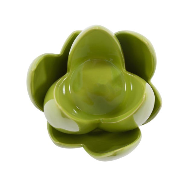 Ceramic Artichoke Votive Holder For Sale - Image 7 of 8