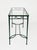 1980s 1980s Attributed to Mario Papperzini for Janus Et Cie Green Iron and Glass Console Table For Sale - Image 5 of 18