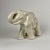 1930s Gertrud Kudielka for L. Hjorth Large White Glazed Stoneware Elephant For Sale - Image 10 of 10