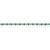 1.76ct Emerald & 1.87ct Diamond Alternate Tennis Bracelet in 14k White Gold For Sale - Image 4 of 18