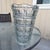 Mid 20th Century Heavy Glass Geometric Vase by Rudolph Schroter for Sklo Union For Sale - Image 4 of 5