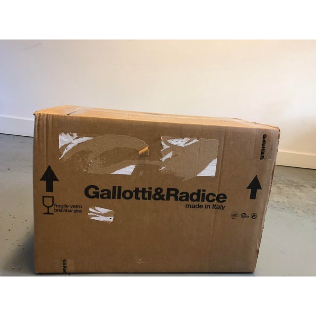 Contemporary Gallotti & Radice Diantha 6-Light Suspension Light by Massimo Castagna | Brand New in Original Box For Sale - Image 3 of 5
