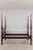 Councill Furniture Councill Craftsmen Queen Size Mahogany Rice Carved Poster Bed For Sale - Image 4 of 18