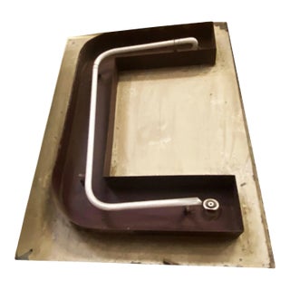 Broken, Unlisted - Large Vintage Neon Marquee Letter "C" From Pan American Auditorium For Sale