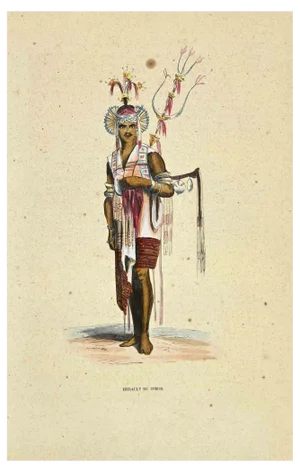 Auguste Wahlen, Herault de Timor, Lithograph, 1844