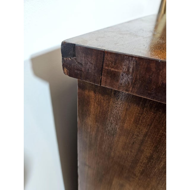 Biedermeier Chiffonier Chest of Drawers in Mahogany, 1800s For Sale - Image 18 of 18