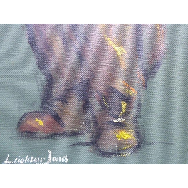 Barry Leighton-Jones, Pair of The Street Urchins, Mid Century, Oil Painting For Sale - Image 4 of 17