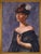 Portraiture Vintage Modernist Female Portrait Painting For Sale - Image 3 of 7