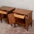 1960s Mid-Century Walnut-Veneered Nightstands, Set of 2 For Sale - Image 5 of 18