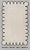Black Scallop Edge With Solid White Jute Rug 2.5x8 Ft. For Sale - Image 12 of 12