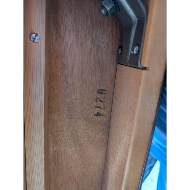 Edsby Edsbyverken 740 T Swedish MCM Teak Extendable Dining Table For Sale - Image 9 of 17