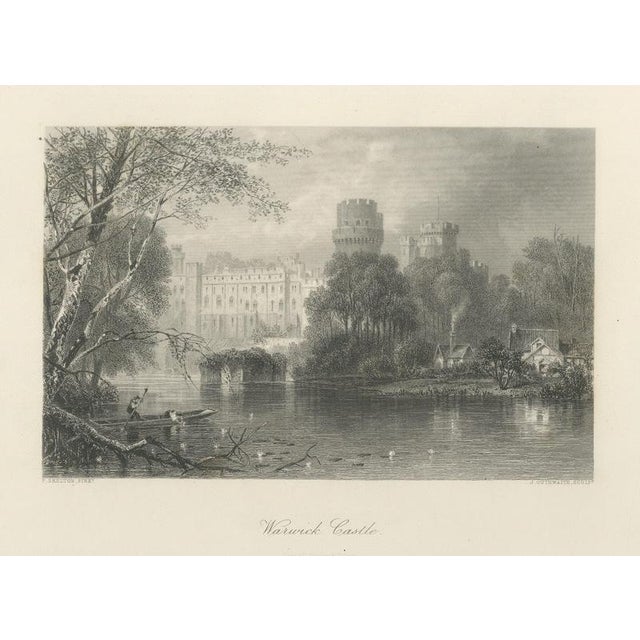 After P. Skelton, Warwick Castle on the Avon, 1876, Engraving For Sale - Image 9 of 9