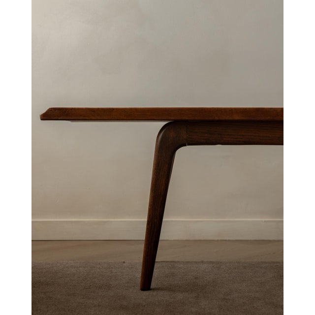 Brown Vintage Edith Coffee Table by Arnold Madsen and Henry Schubell for Bovenkamp, 1960s For Sale - Image 8 of 16