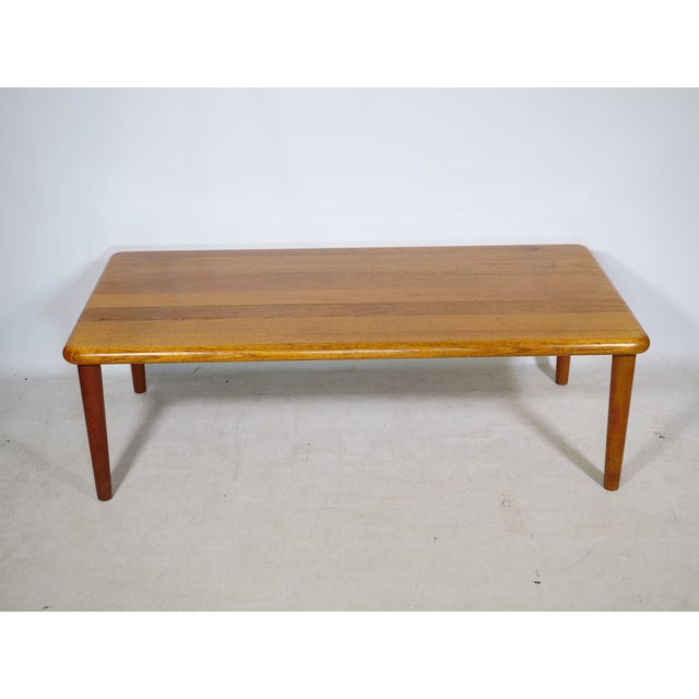 Grete Jalk Mid-Century Teak Coffee Table by Grete Jalk for Glostrup, 1960s For Sale - Image 4 of 9