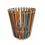Wood Salvaged Boat Wood Basket Medium For Sale - Image 7 of 7