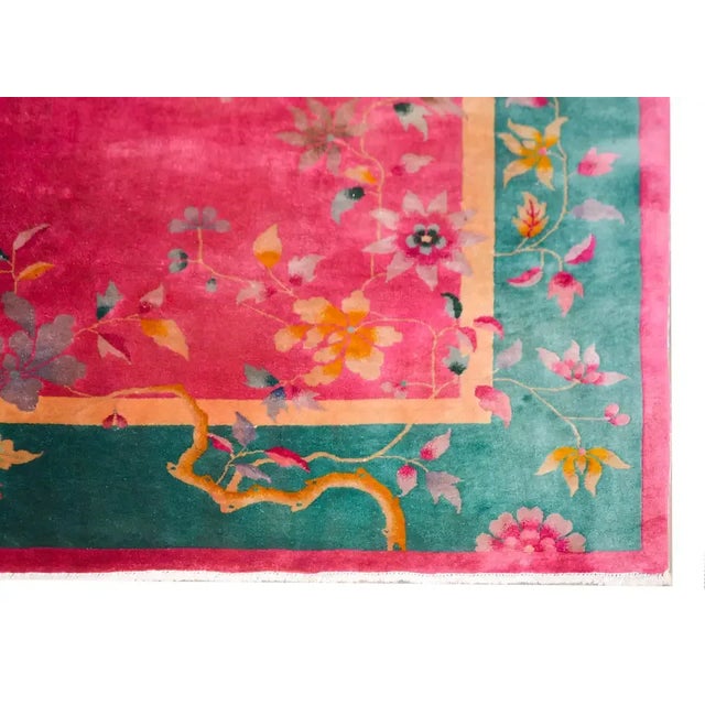 Early 20th Century Chinese Art Deco Rug For Sale - Image 10 of 13
