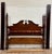 This is a stunning vintage Queen or Full sized convertible four poster pediment bed. Features beautifully turned posts and...