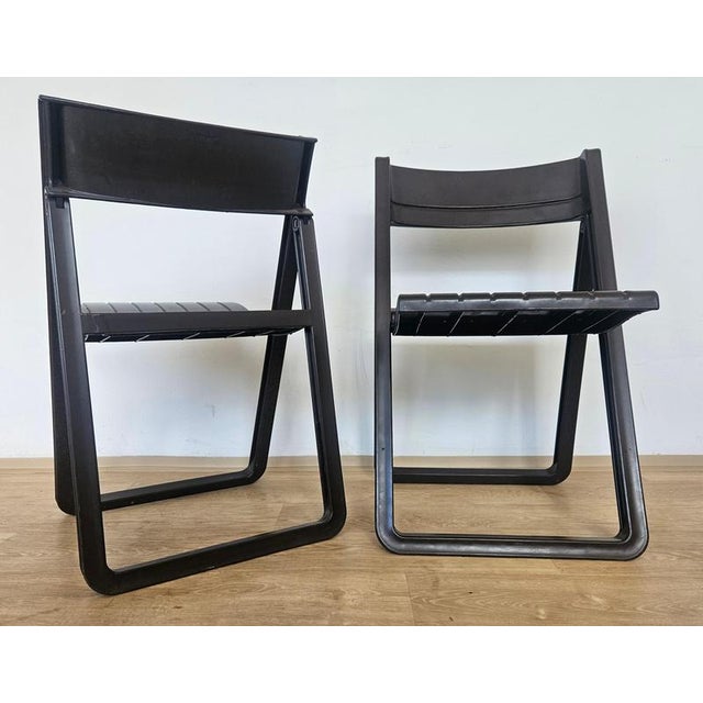 Vintage French Folding Chairs, 1979, Set of 2 For Sale - Image 9 of 14