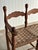 Vintage Sculptural Turned Wood Double Bench With Woven Rope Seat, C. 1950s For Sale - Image 12 of 14