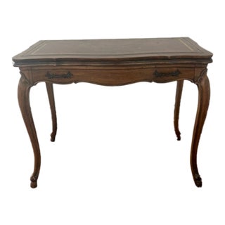 Mid 20th Century Mid Century Vintage Walnut Dining Table With Extensions For Sale