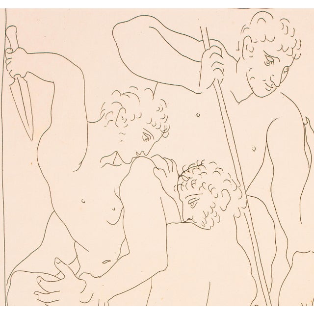 Etching from the portfolio "Les Métamorphoses d'Ovide"publised by Skira in Lausanne, in 1930. On Arches paper. Printed by...