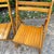 Wood Mid-Century Modern Nevco Wood Slat Folding Chairs — Set of 4 For Sale - Image 7 of 9