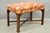 Vintage Chinese Chippendale Style Carved Mahogany Fretwork Bench Stool - Pair For Sale - Image 12 of 12