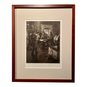 1894 Forging the Anchor Photogravure by Stanhope A. Forbes