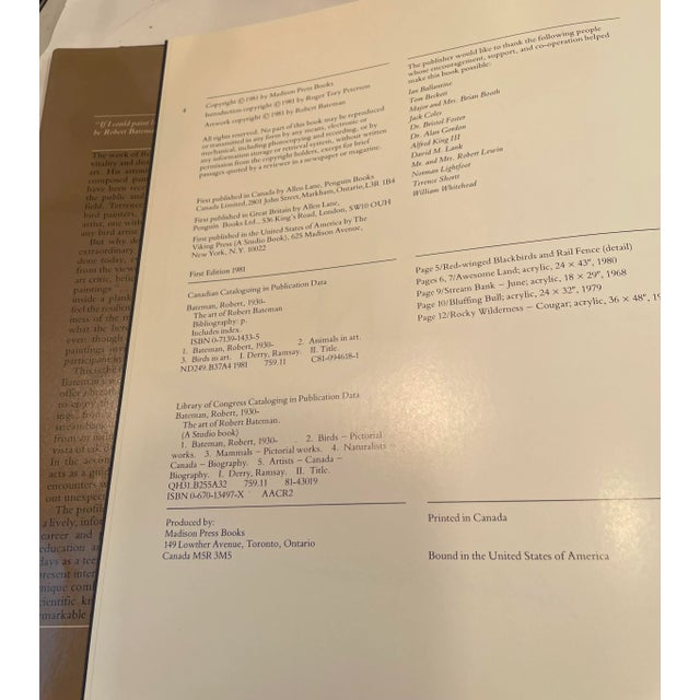 Robert Bateman Art Books - a Pair - One Autographed For Sale In Dallas - Image 6 of 12