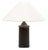 Brown Glazed Stoneware Table Lamp by Kai Klinge for Oreby Keramik, Denmark, 1970s For Sale