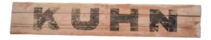 Large Sign from Kuhn Indus