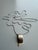 Postmodern Sterling Silver 925 Minimalist Pendant on Long Necklace, 2 Pieces For Sale - Image 13 of 16